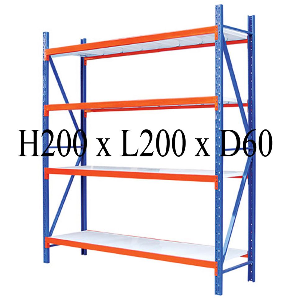 Warehouse Rack H200 × L200 × D60cm