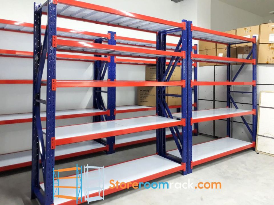 Adjustable shelving — Logistics storage facility, commercial racking installation in Singapore
