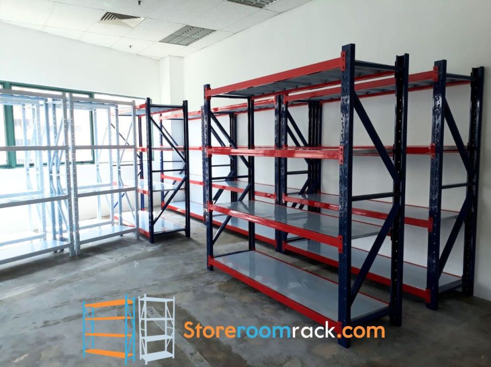 Retail storage — Retailer, commercial racking installation in Singapore