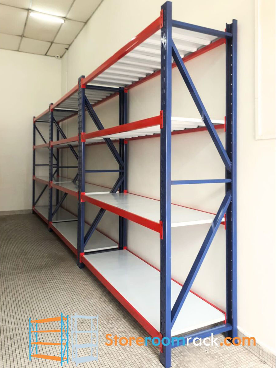 Temporary storage area — Project storage, commercial racking installation in Singapore