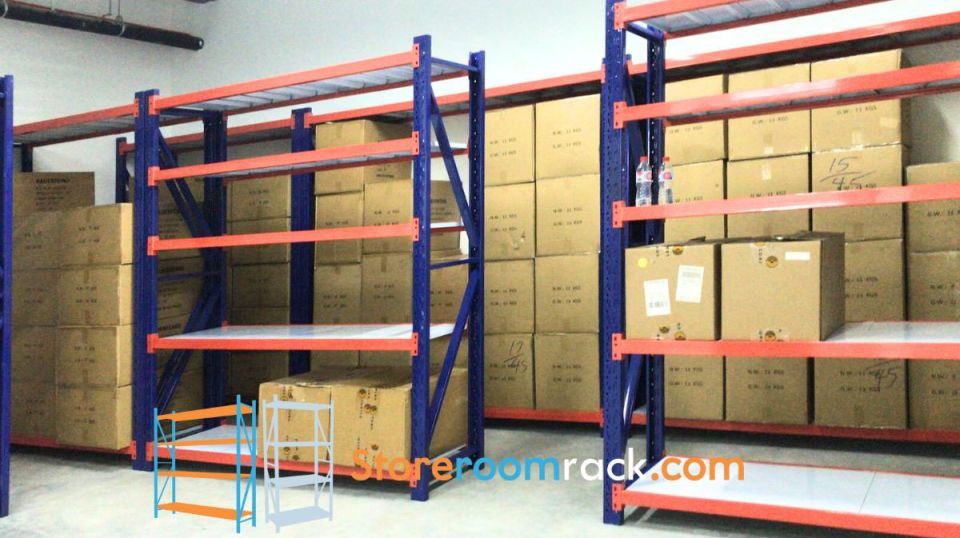 Carton storage — Logistics premises, commercial racking installation in Singapore